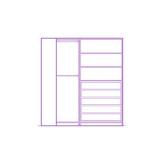 Fixtures Closet Storage Ikea Pax Corner Wardrobe 63X74 Drawers Stencil Svg Vector, Free Vectors File